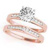 Engagement Rings Single Row Channel Set - TN50026-E