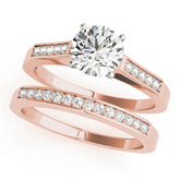 Engagement Rings Single Row Channel Set - TN50270-E