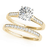 Engagement Rings Single Row Channel Set - TN50283-E