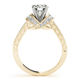 Engagement Rings Cluster Sides - TN50400-E