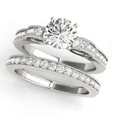 Engagement Rings Single Row Prong Set - TN50407-E