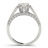 Engagement Rings Single Row Prong Set - TN50458-E