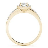 Engagement Rings Halo Round - TN50541-E