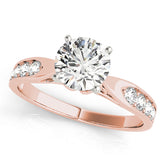 Engagement Rings Single Row Prong Set - TN50621-E