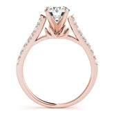 Engagement Rings Single Row Prong Set - TN50643-E