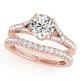 Engagement Rings Single Row Prong Set - TN50668-E