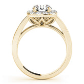 Engagement Rings Halo Round - TN50823-E