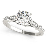 Engagement Rings Single Row Prong Set - TN50858-E