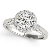 Engagement Rings Halo Round - TN50904-E