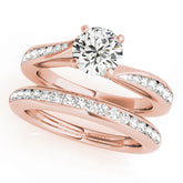 Engagement Rings Single Row Prong Set - TN50933-E