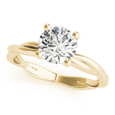 Twisted Shank Engagement Ring - TN51120-E