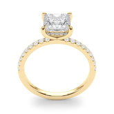 Single Row Princess Cut Center - TN51161-E