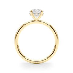 Hidden Halo Rd Engagement Ring - TN51210-E-13/4