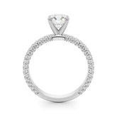 Pave Engagement Ring - TN51215-E
