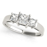 Engagement Rings 3 Stone Princess - TN81172
