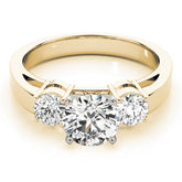 Engagement Rings 3 Stone Round - TN81882