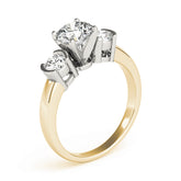 Engagement Rings 3 Stone Round - TN81934