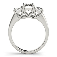 Engagement Rings 3 Stone Emerald - TN81986