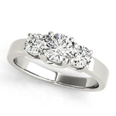 Engagement Rings 3 Stone Round - TN82391