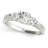Engagement Rings 3 Stone Round - TN82393