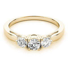 Engagement Rings 3 Stone Round - TN82394