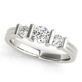 Engagement Rings 3 Stone Round - TN82567