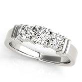 Engagement Rings 3 Stone Round - TN82577