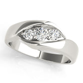 Engagement Rings 3 Stone Round - TN82741