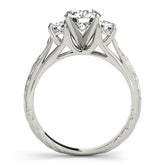 Engagement Rings 3 Stone Round - TN82772