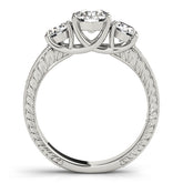 Engagement Rings 3 Stone Round - TN82820
