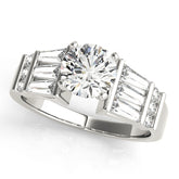 Engagement Rings Fancy Shape Baguette Remounts - TN82841