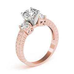Engagement Rings 3 Stone Round - TN82847