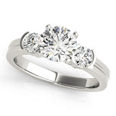 Engagement Rings 3 Stone Round - TN82848