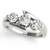 Engagement Rings 3 Stone Round - TN82956