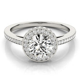 Engagement Rings Halo Round - TN82964