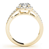 Engagement Rings Halo Round - TN83195