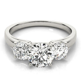 Engagement Rings 3 Stone Round - TN83280