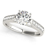 Engagement Rings Single Row Channel Set - TN83357