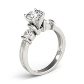 Engagement Rings 3 Stone Round - TN83467