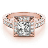 Engagement Rings Halo Square & Cushion - TN83501
