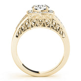 Engagement Rings Halo Round - TN83554