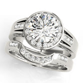 Engagement Rings Halo Round - TN83556