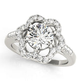 Engagement Rings Halo Round - TN83578