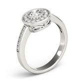 Engagement Rings Halo Round - TN83616