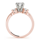 Engagement Rings 3 Stone Round - TN83660