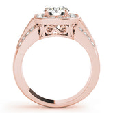 Engagement Rings Halo Round - TN83713