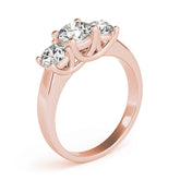 Engagement Rings 3 Stone Round - TN83739