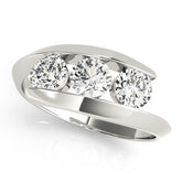 Engagement Rings 3 Stone Round - TN83773