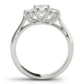 Engagement Rings 3 Stone Round - TN83823