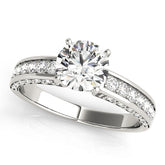 Engagement Rings Single Row Prong Set - TN83858